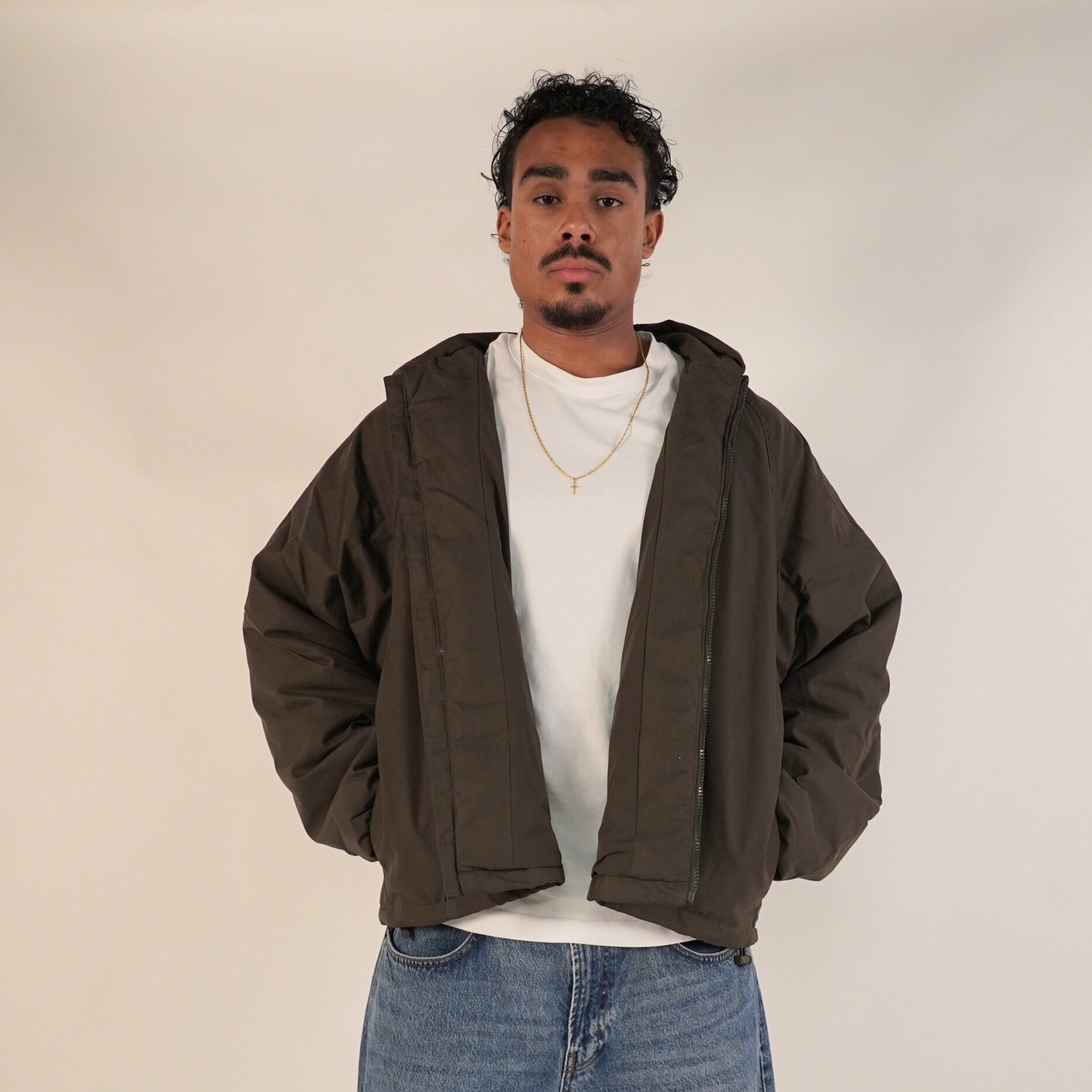 Fear of God Essentials SS23 Full Zip Jacket Off Black