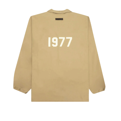 Fear of God Essentials FW20 Coach Jacket 1977 Oak