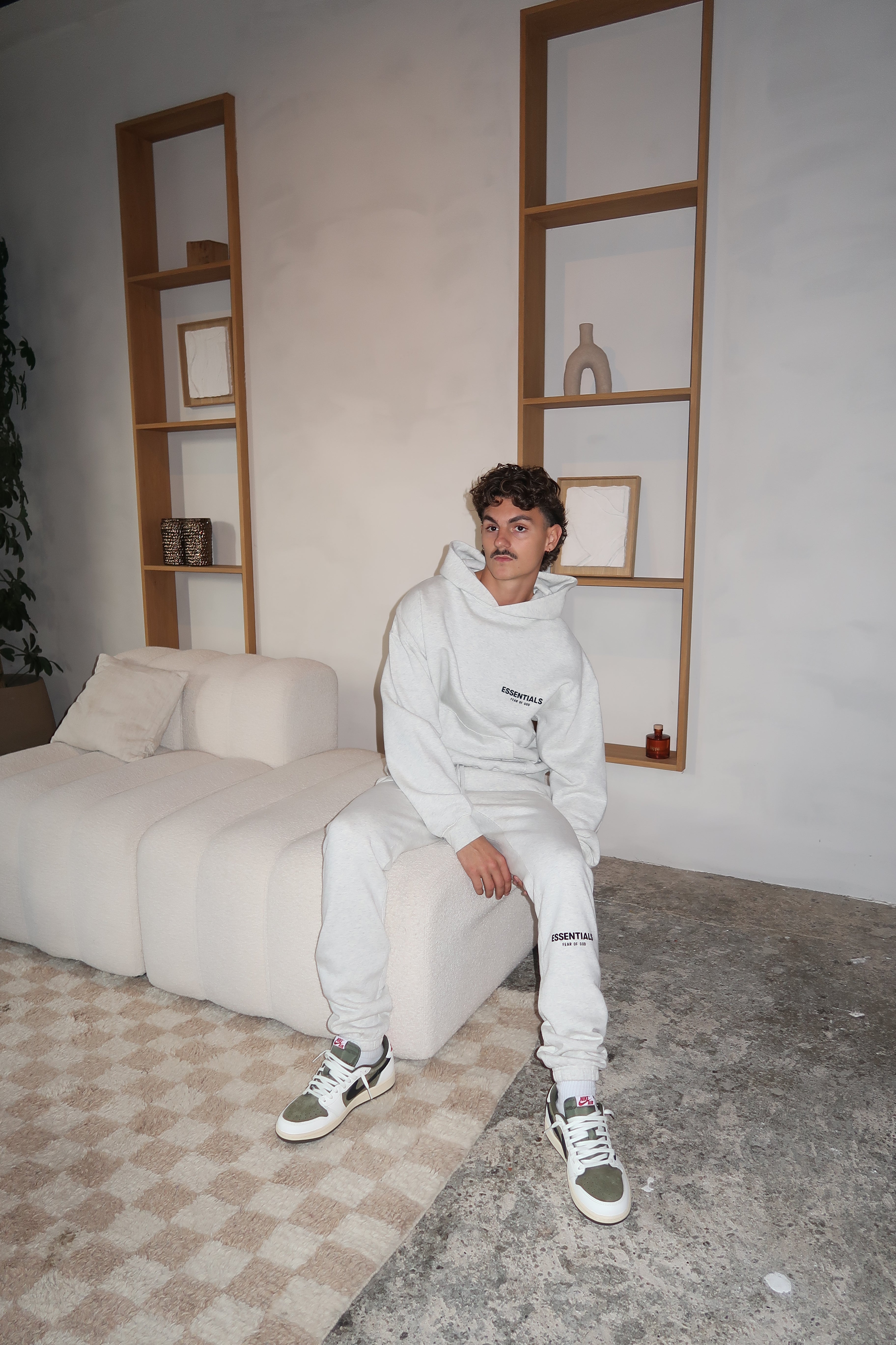 Fear of God Essentials Light Oatmeal Full set