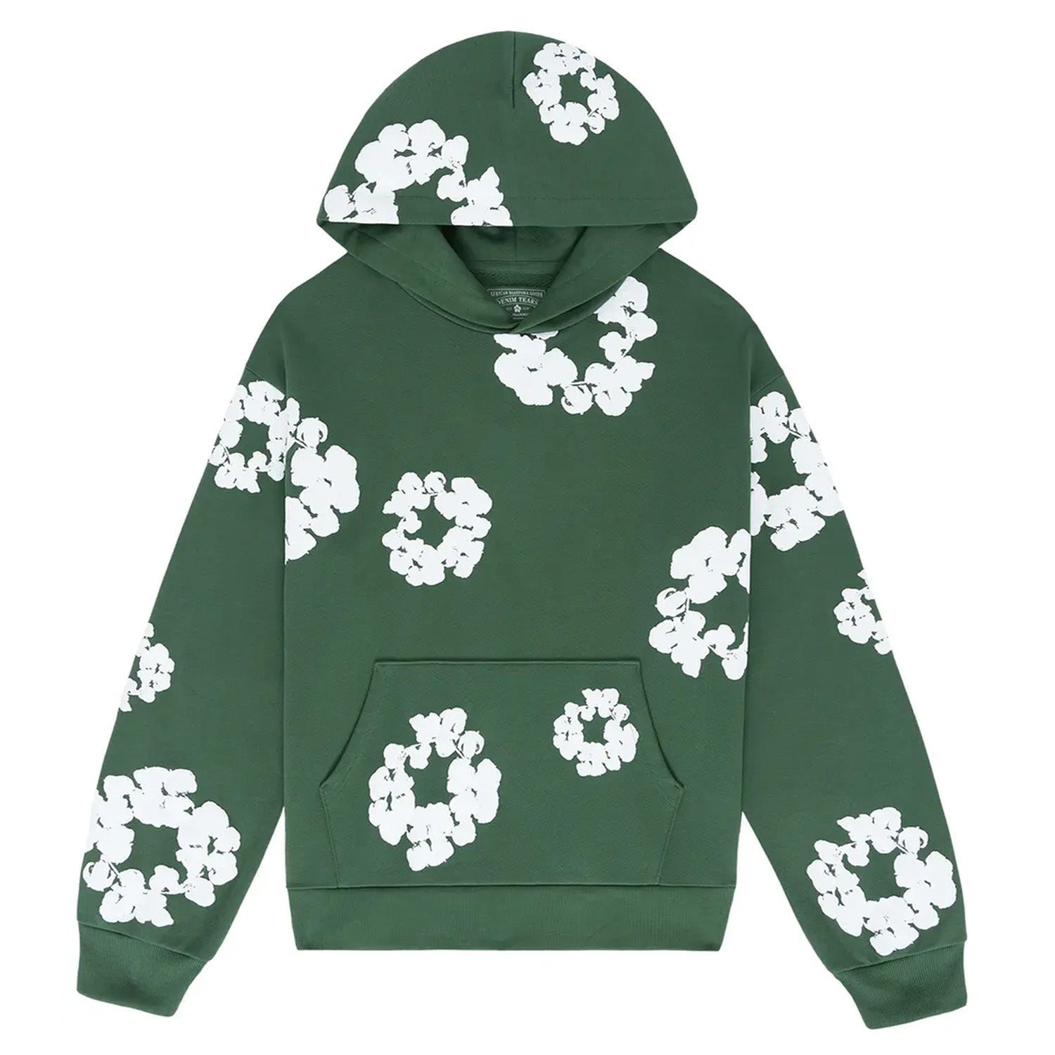Denim Tears The Cotton Wreath Hoodie Green - Sneaker Mode