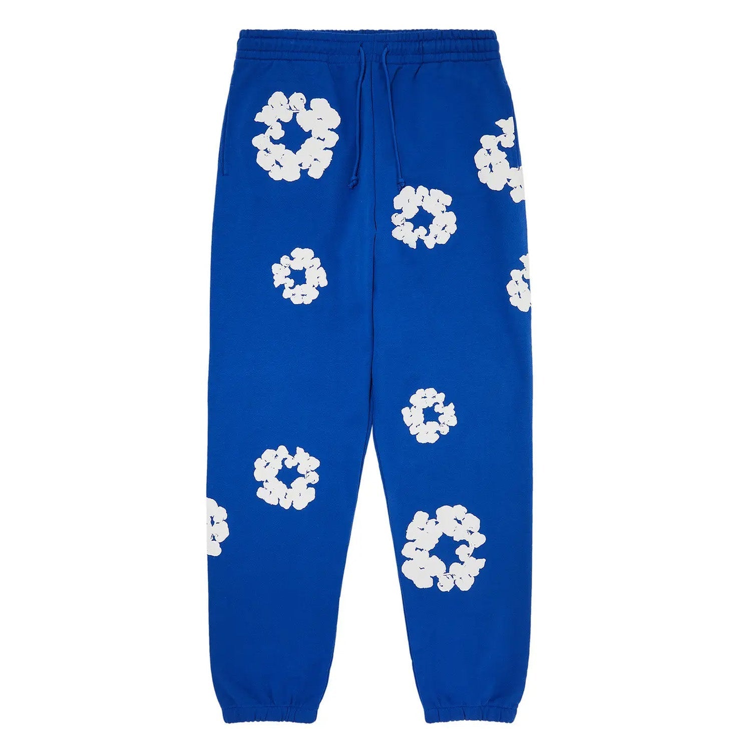 Denim Tears The Cotton Wreath Sweatpants Royal Blue - Sneaker Mode