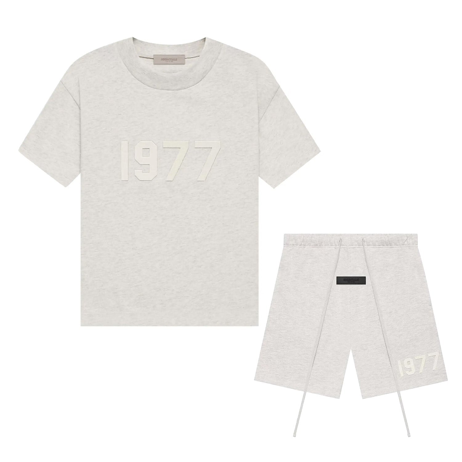 Fear of God Essentials 1977 Light Oatmeal Summer Set - Sneaker Mode