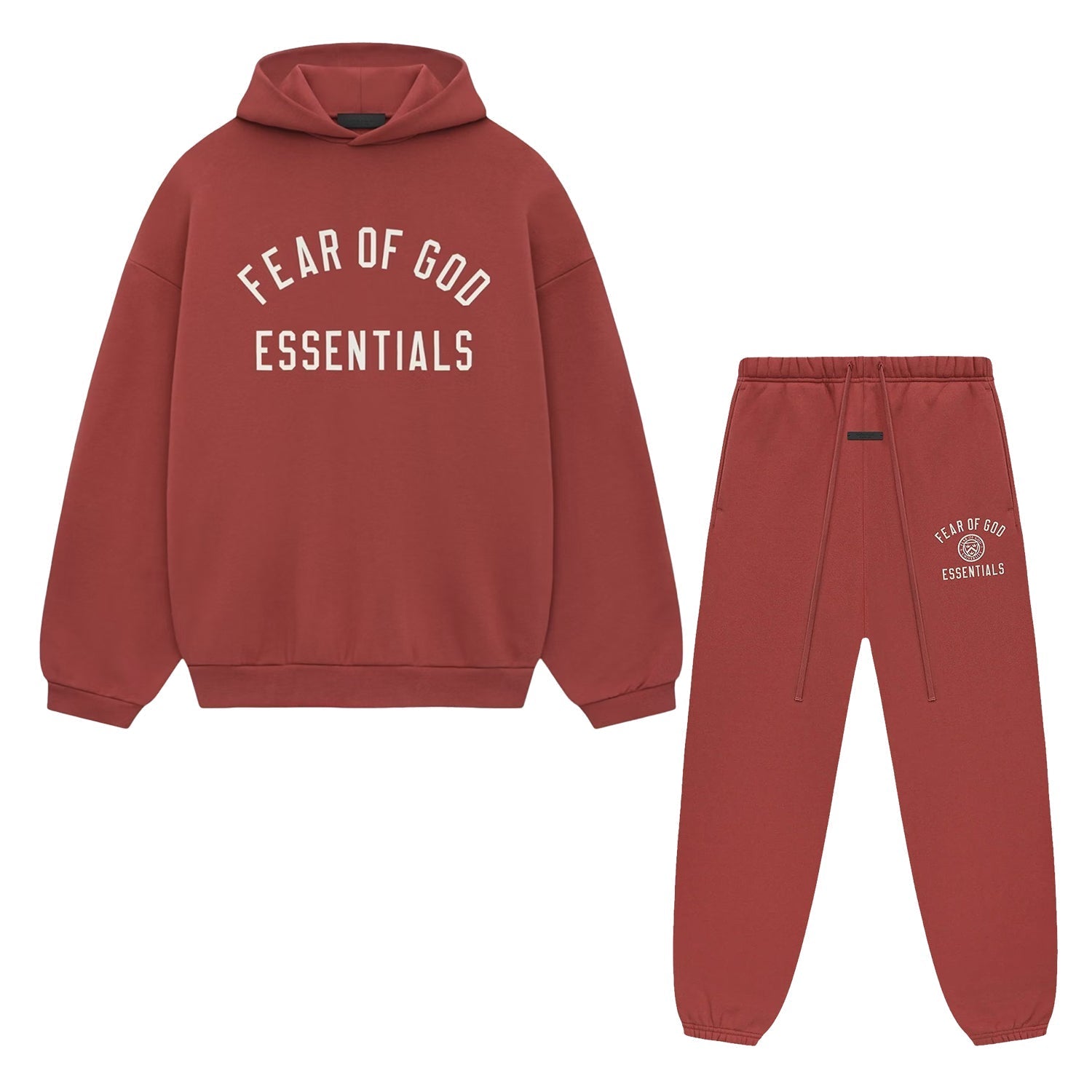 Fear Of God Essentials FW24 Crimson Set - Sneaker Mode