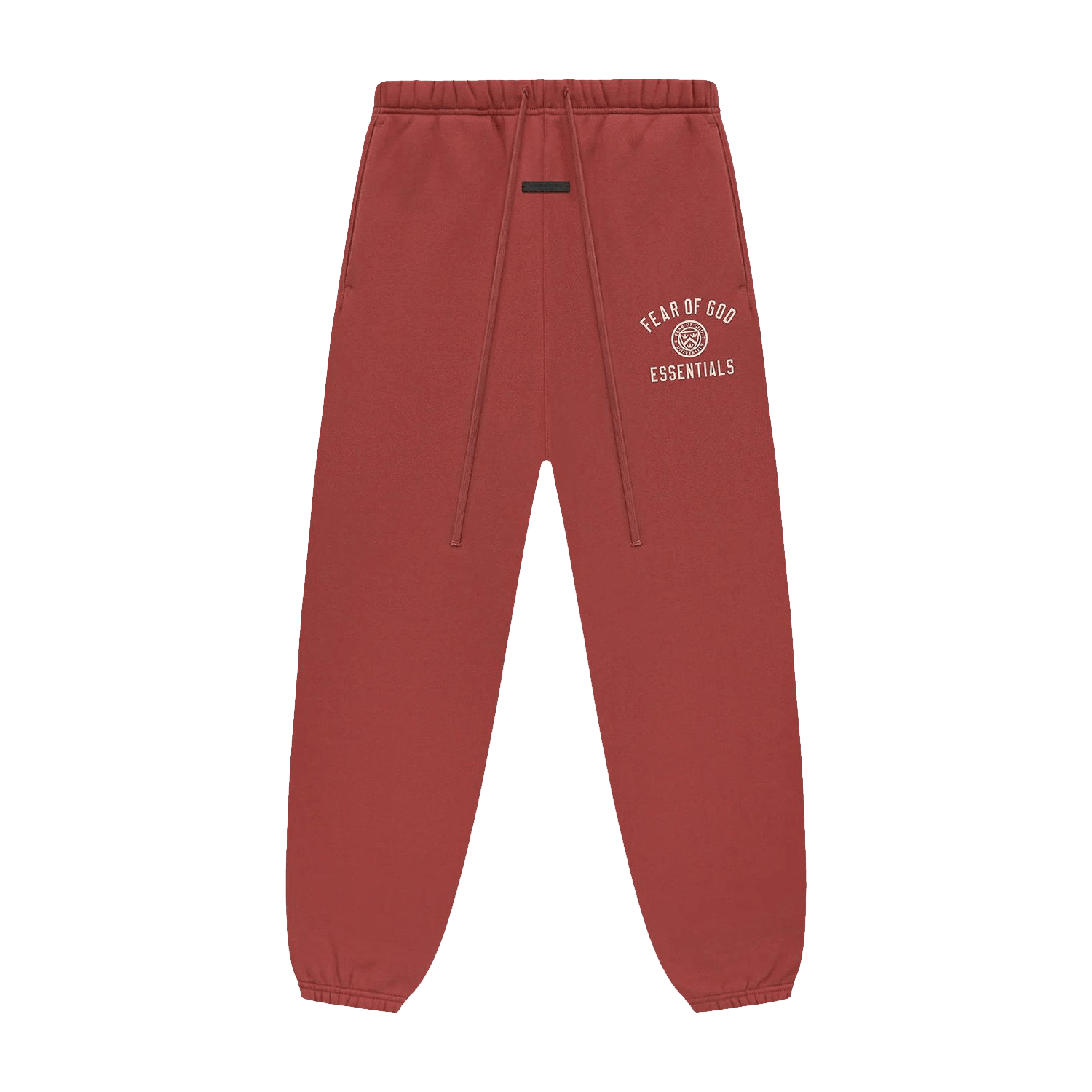 Fear Of God Essentials FW24 Crimson Sweatpants - Sneaker Mode