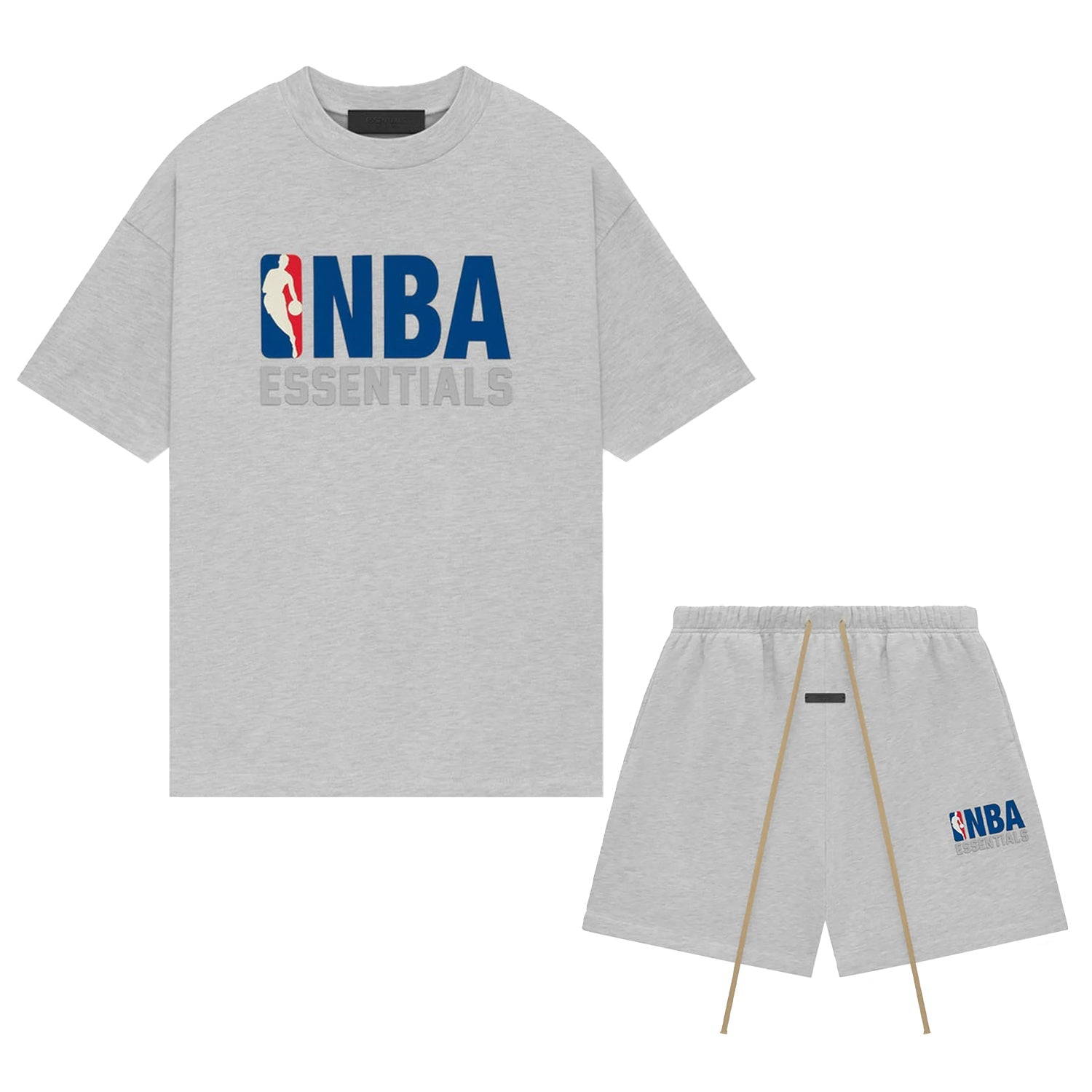 Fear of God Essentials NBA Light Heather Summer Set - Sneaker Mode