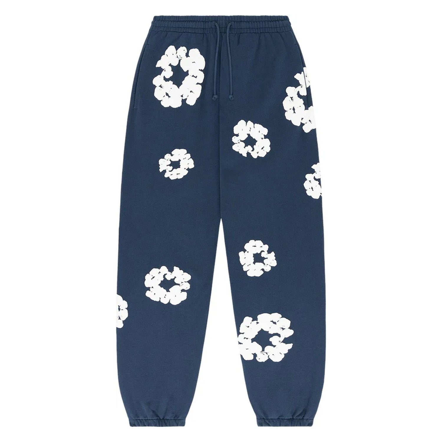 Denim Tears The Cotton Wreath Sweatpants Navy - Sneaker Mode