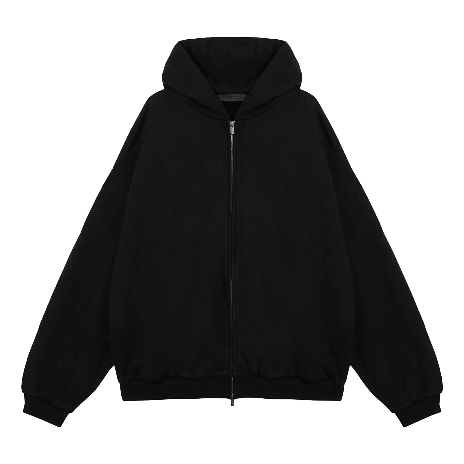 Fear Of God Essentials Black State Zip - Up Hoodie - Sneaker Mode