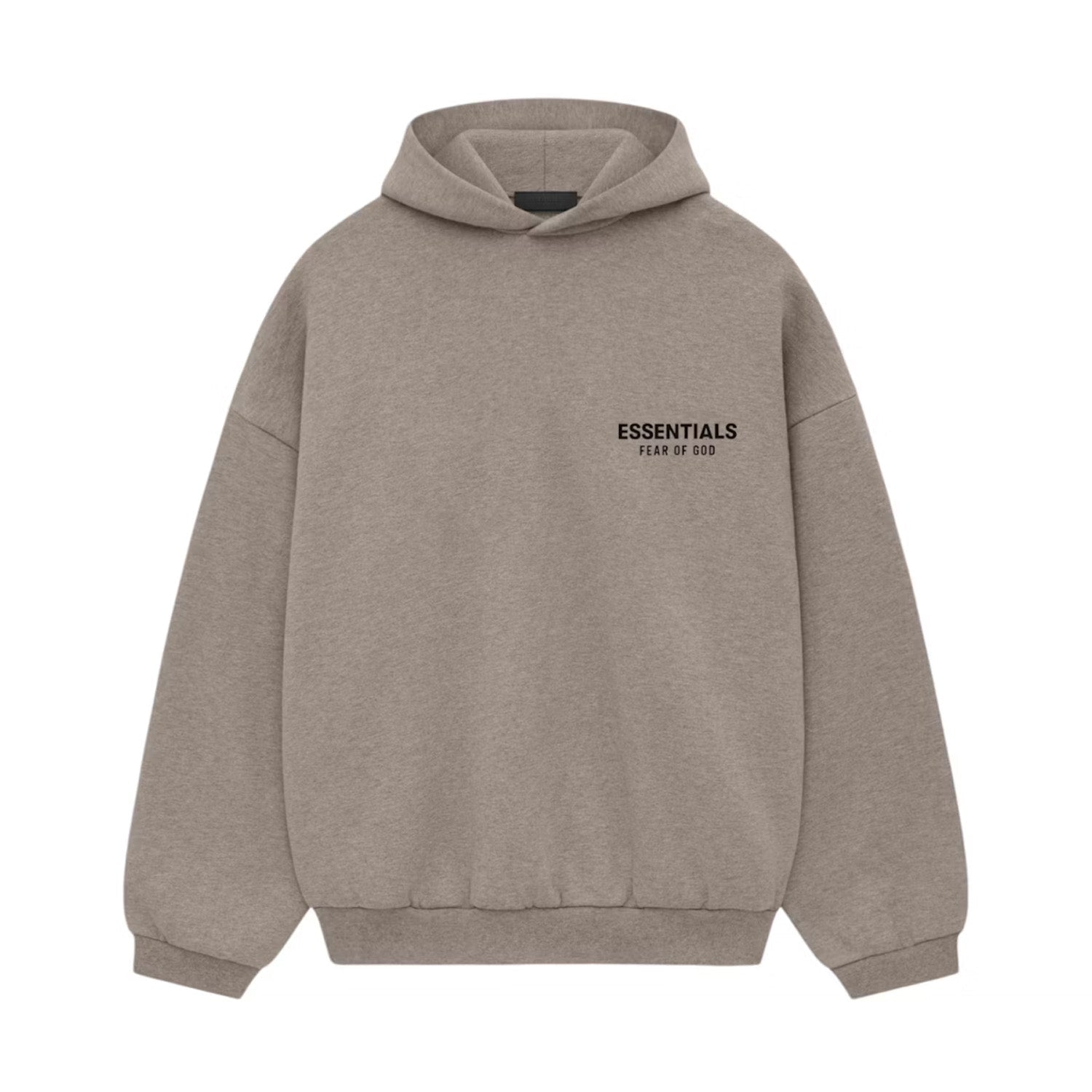 Fear of God Essentials Heather Gray Fleece Hoodie - Sneaker Mode
