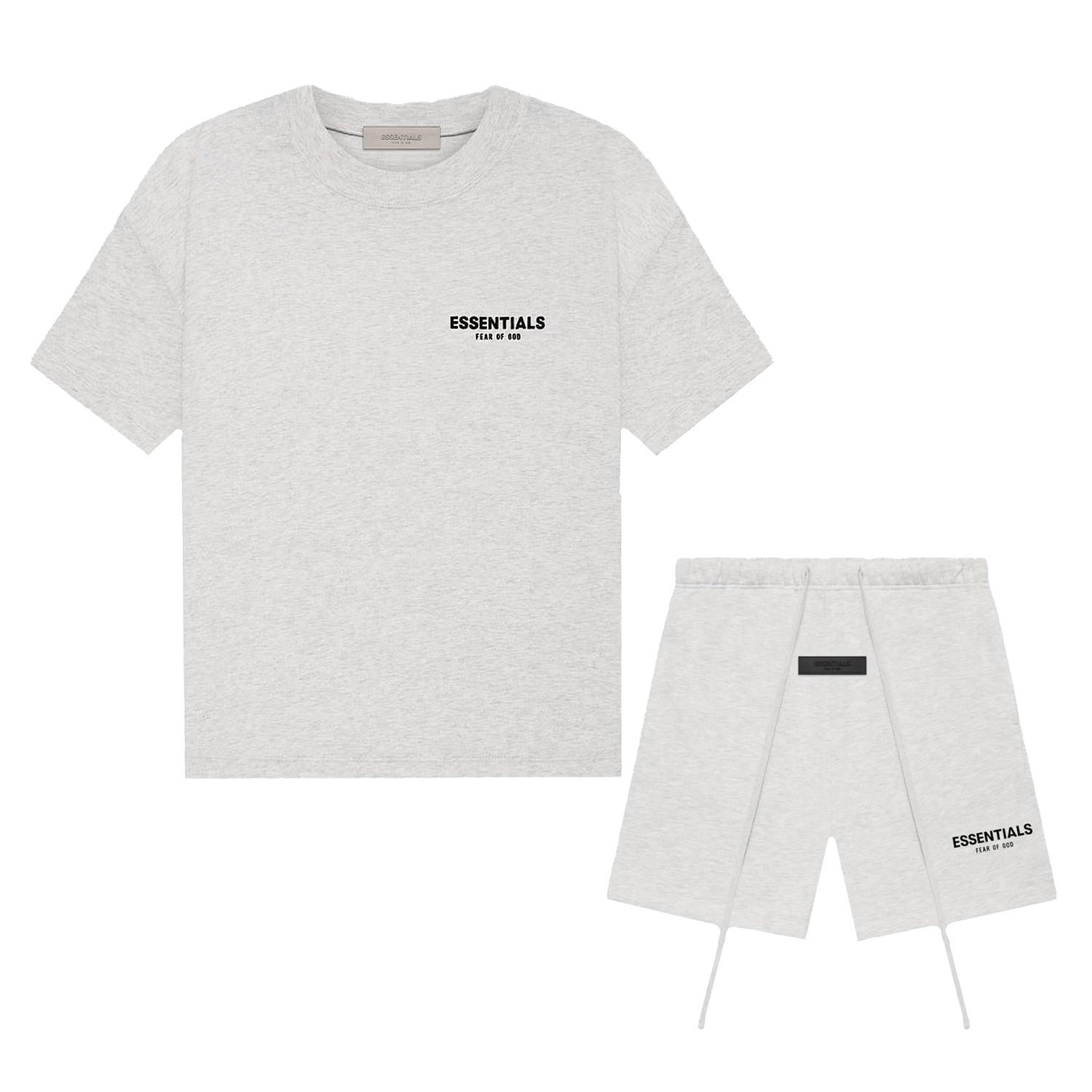 Fear of God Essentials Light Oatmeal Summer Set - Sneaker Mode