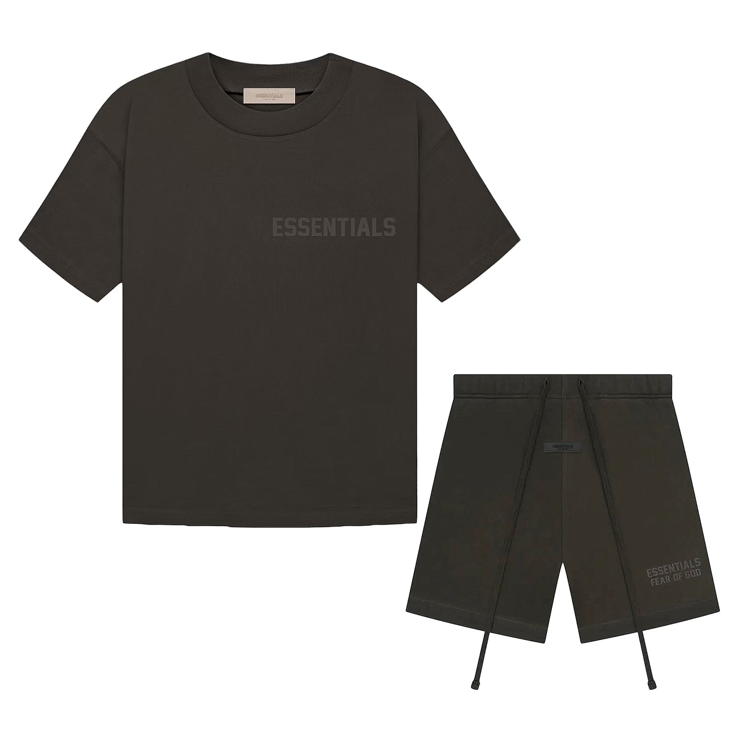Fear of God Essentials Off Black Summer Set - Sneaker Mode